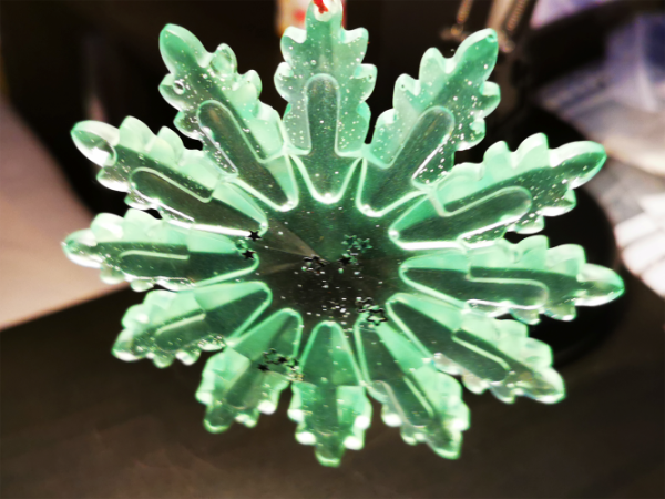 Christmas star pendant for Christmas tree